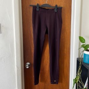 Aurum leggings small in aubergine thick material
